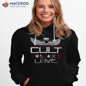 painted on my heart the cult shirt hoodie 1