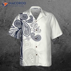 paisley abstract pattern hawaiian shirt shirt for and print 2