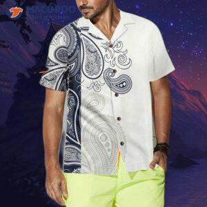 paisley abstract pattern hawaiian shirt shirt for and print 3