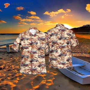 Panama City, Bay County, Florida, City Fire Departt Hawaiian Shirt