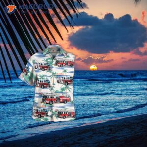 Panama City Beach, Bay County, Florida – Beach Fire Rescue Hawaiian Shirt
