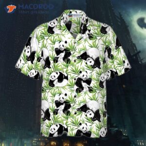 panda bamboo hawaiian shirt 2