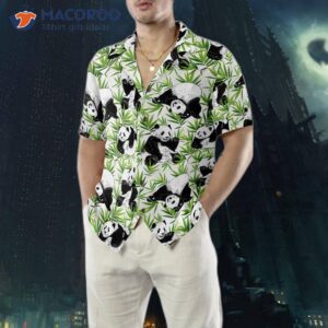 panda bamboo hawaiian shirt 4