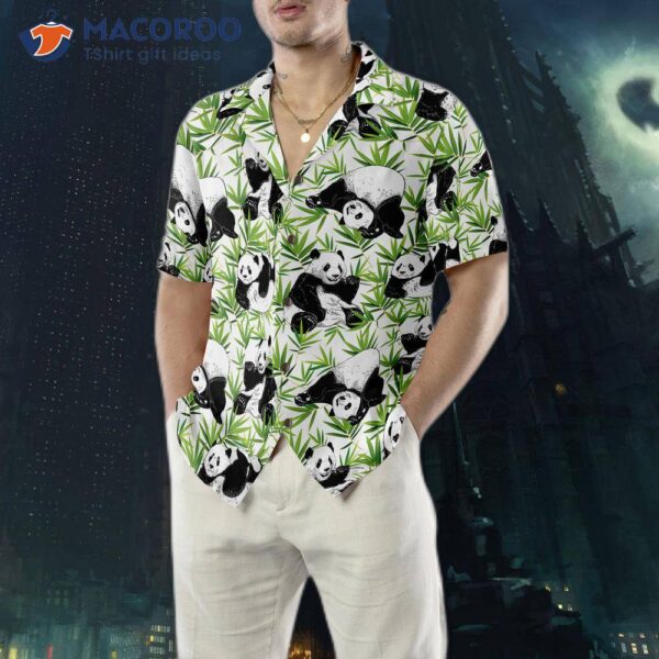 Panda Bamboo Hawaiian Shirt