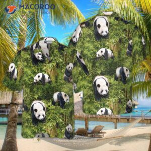 Panda Tree Hawaiian Shirt