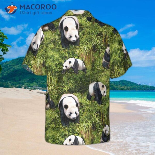 Panda Tree Hawaiian Shirt