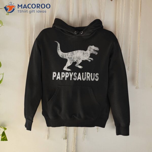 Pappysaurus Shirt Pappy Dinosaur Fathers Day Daddy