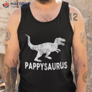 pappysaurus shirt pappy dinosaur fathers day daddy tank top