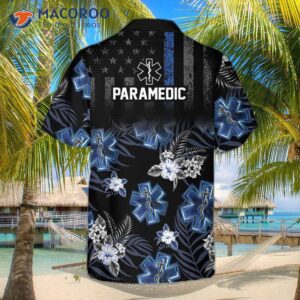 paramedic the blue hawaiian shirt shirt for gift ideas 1