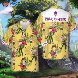 park ranger hawaiian style shirt 0