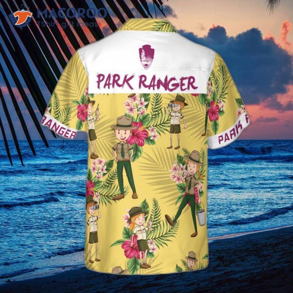 Park Ranger Hawaiian-Style Shirt