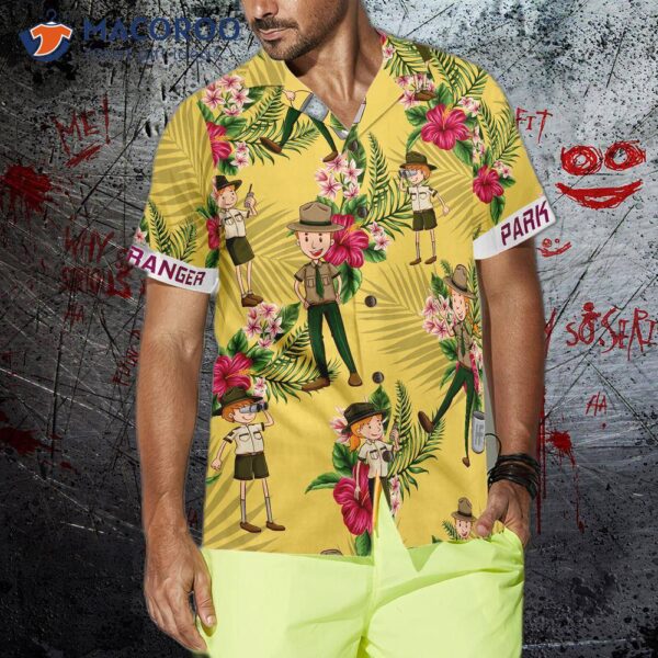 Park Ranger Hawaiian-Style Shirt