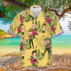 park ranger hawaiian style shirt 3