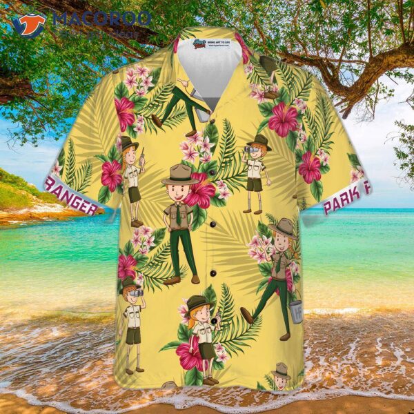 Park Ranger Hawaiian-Style Shirt