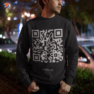 parklife qr play shirt sweatshirt