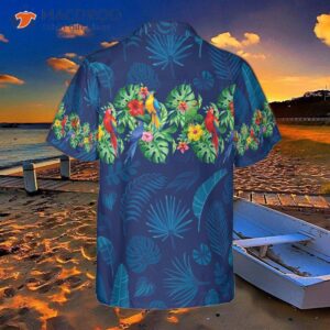 Parrot Aloha Shirt For ‘s Hawaiian