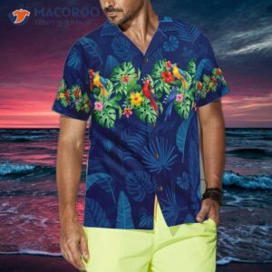 parrot aloha shirt for s hawaiian 2