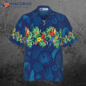 parrot aloha shirt for s hawaiian 3