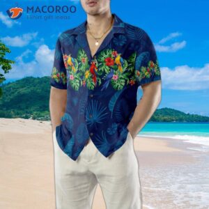 parrot aloha shirt for s hawaiian 4