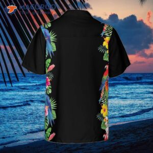 Parrot Party Shirt For ‘s Hawaiian