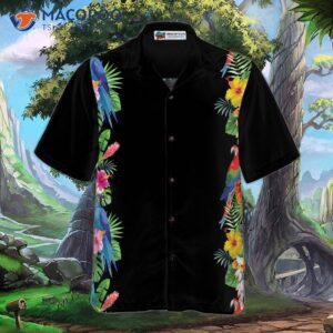 parrot party shirt for s hawaiian 2