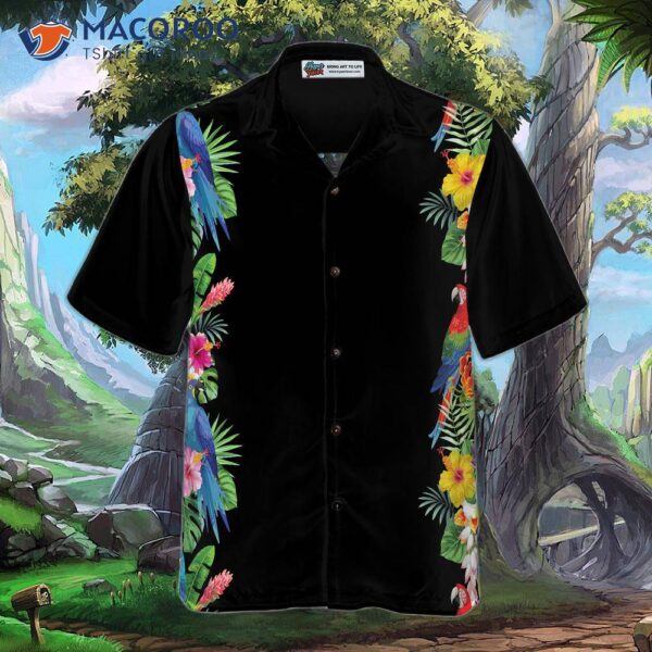 Parrot Party Shirt For ‘s Hawaiian