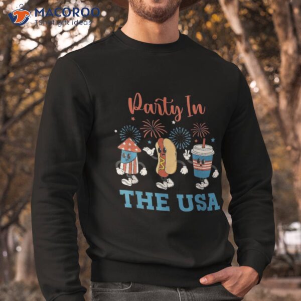 Party 4th Of July Funny Usa Summer Family Shirt