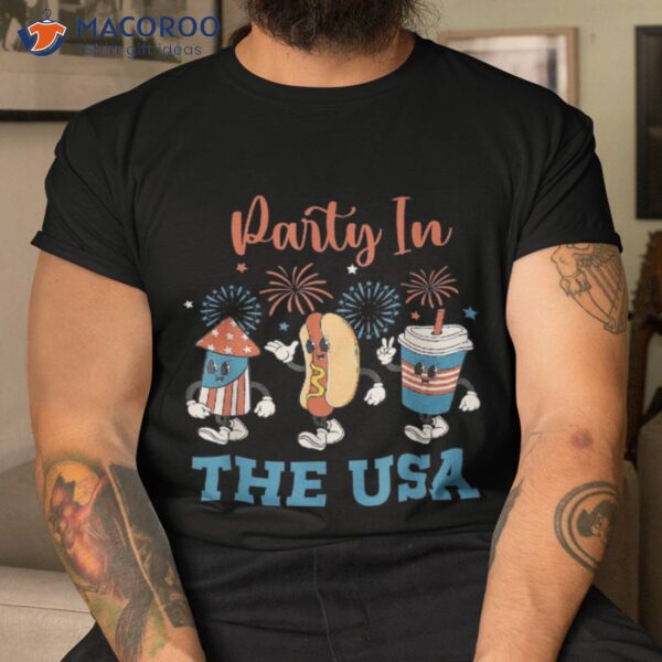 Party 4th Of July Funny Usa Summer Family Shirt