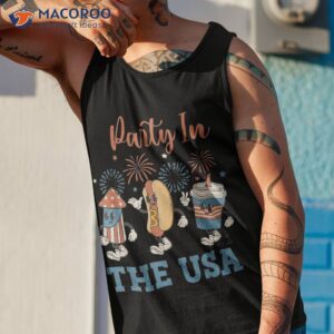 party in the usa 4th of july funny summer family shirt tank top 1