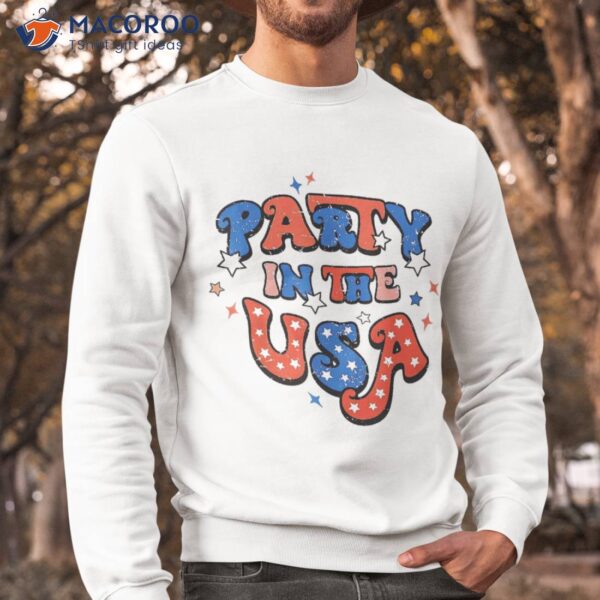 Party In The Usa 4th Of July Independence Day Vintage Shirt