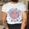 Party In The Usa 4th Of July Preppy Smile Shirt