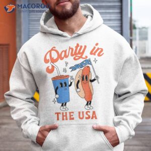 party in the usa shirt hot dog love funny 4th of july hoodie