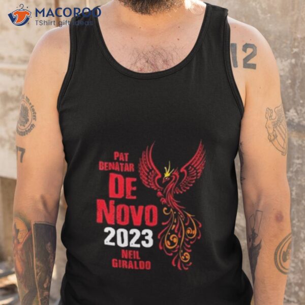 Pat Benatar De Novo 2023 Neil Giraldo Shirt