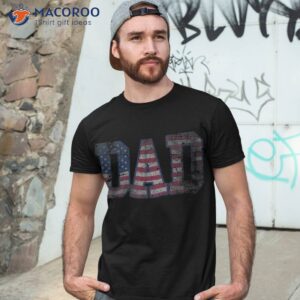Patriotic American Flag Dad Father’s Day T Shirt