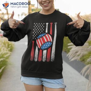 patriotic baseball 4th of july usa american flag shirt sweatshirt 1