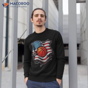 patriotic basketball 4th of july usa american flag boys shirt sweatshirt 1