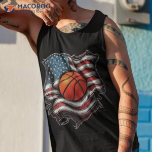 patriotic basketball 4th of july usa american flag boys shirt tank top 1