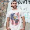 Patriotic Eagle 4th Of July Usa American Flag Boys Shirt