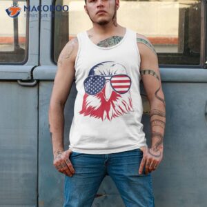 patriotic eagle 4th of july usa american flag kids boys shirt tank top 2