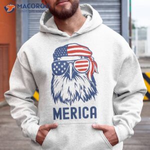patriotic eagle merica 4th of july sunglasses american flag shirt hoodie