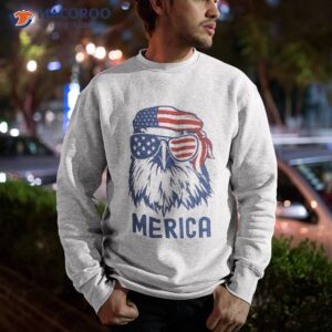 patriotic eagle merica 4th of july sunglasses american flag shirt sweatshirt