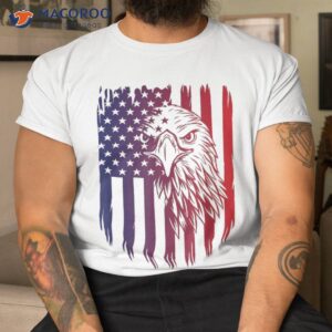 patriotic eagle tee 4th of july usa american flag shirt tshirt