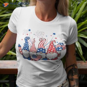 Patriotic Gnomes Fireworks Usa Independence Day 4th Of July Shirt