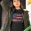 Patriotic Red White Blue Usa Flag Fighter Jets 4th Of July Shirt
