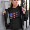 Patriotic Red White Blue Usa Flag Fighter Jets 4th Of July Shirt