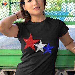 patriotic stars sparkle red white blue american 4th of july shirt tshirt 1