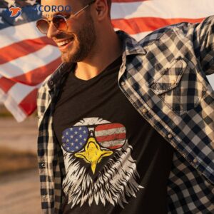 patriotic usa eagle of freedom celebrate july 4th shirt tshirt 3