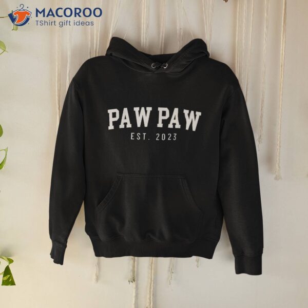 Paw Est 2023 To Be New Father’s Day Gift Shirt