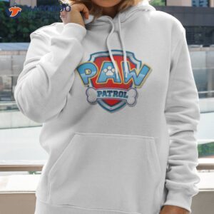 paw patrol logo shirt hoodie