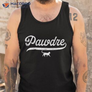 pawdre cat dad father s day lovers shirt tank top